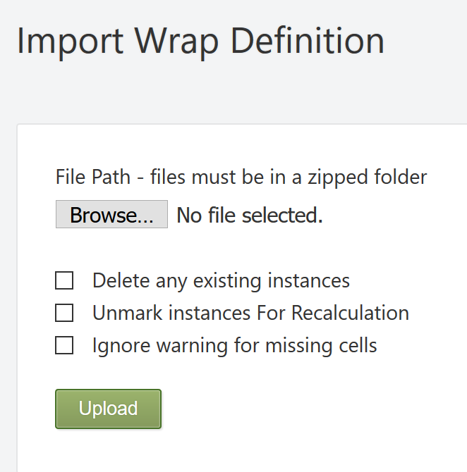 Help Wrap administration WrapCreator